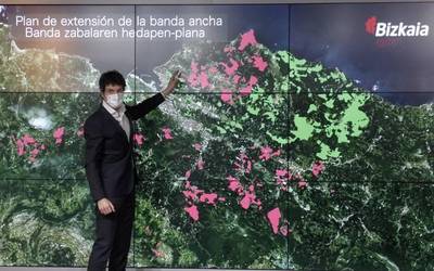 Abiadura handiko Internet 2022an ailegatuko da Txorierriko gune sakabanatuetara