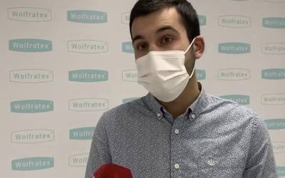 Orain arteko ekoizpena murriztu ostean,  FFP2en aldeko apustua egin du Wolfratexek