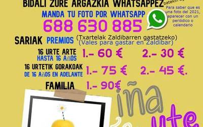 Zaldibarko Udalak whatsapp bidezko mozorro lehiaketa antolatu du