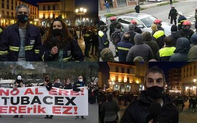 Jarraipen zabala izan dute Tubacexeko langileen greba deialdiak eta mobilizazioak