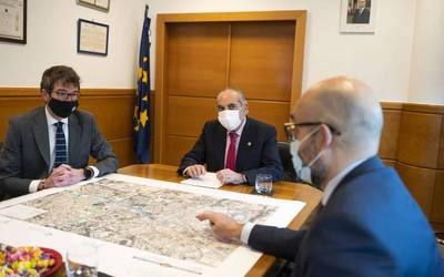 Zabalganarako tranbia Lovaina plazaren bidez erdialdearekin lotzea planteatu dute