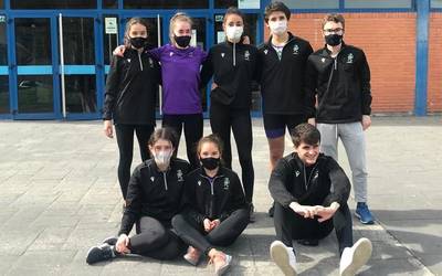 Emaitza txukunak eskuratu dituzte atleta arrasatearrek Donostian