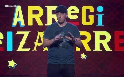 Aitor Arregi aiarrak 'Barra Librea' telebista saioan parte hartu du