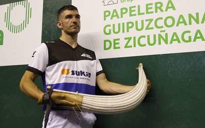 Oriamendi txapelketatik kanpo gelditu da Aritz Zubiri goizuetarra
