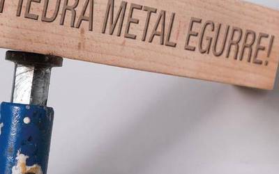 Arte eskolako ebanisteria eta eskultura lanak bilduko ditu 'Piedra, metal, Egurre!' erakusketak