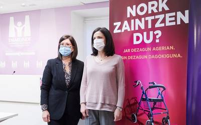 Martxoaren 8ari begira, zaintza-lanen inguruko hausnarketa sustatu nahi du Emakundek