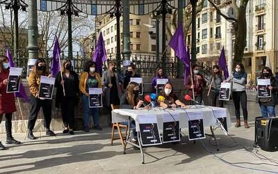 Auzoka eta herrika eginen du protesta mugimendu feministak Martxoaren 8an