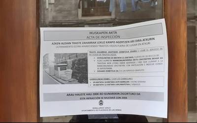 Traste zaharrak lekuz kanpo