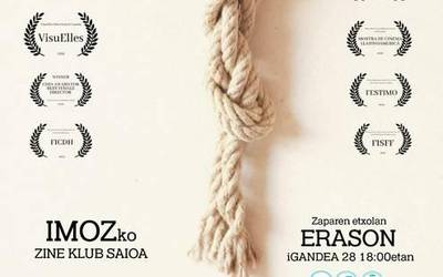 'Cuerdas' pelikularen proiekzioa izanen da igandean Erasoko zine klubean