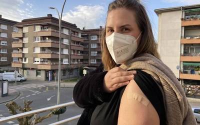 “Babes neurriekin lan egin izan dut beti, baina txertoagaz lasaiago ibiliko naizelakoan nago”