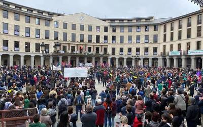 Lanuzte orokorra eta borroka eguna Aiaraldean, enpleguaren alde