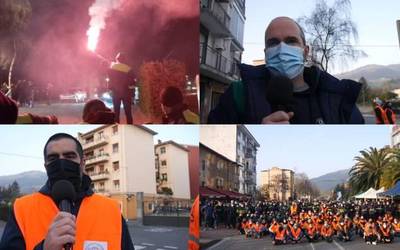ITP eta Aiala Vidrioko langileen elkartasuna jaso dute Tubacexeko langileek