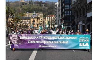 Zaintza lanak zerbitzu publiko izan daitezen