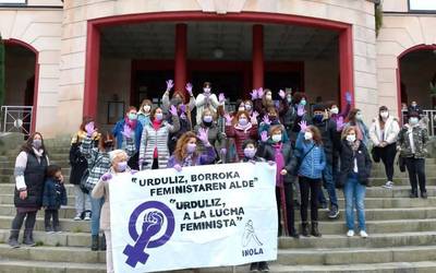 Borroka feminista aldarrikatu dute Urdulizen