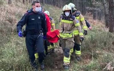 Kuskumendin mina hartu zuen txirrindularia artatu eta Gurutzetako ospitalera eraman zuten atzo larrialdi-zerbitzuek