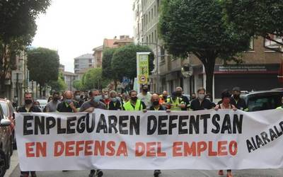 17 enpresa batzorde batu dira martxoaren 22ko manifestaziora, Tubacexeko kaleratzeen kontra