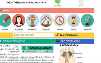 “Txikipedia”, haur eta gazteei zuzendutako Euskarazko Wikipedia
