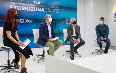 Herritarren proiektu esperimentalei zuzendutako laguntzak aurkeztu ditu Aldundiak