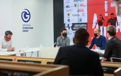 'Aupa!' lelopean aurkeztu dute Azkoitia-Azpeitia probaren edizio birtuala
