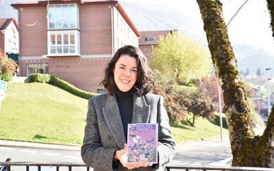 Alaine Agirre idazlea Floreaga Ikastetxean izan da
