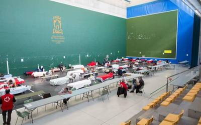 Lakuako frontoia izango da Arabako lehen 'txertodromoa'