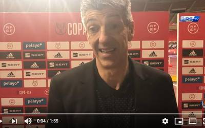 HARA! Kopako finala irabazi berritan Imanol Alguacilek egindako adierazpenak