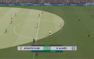 Alavesek 2-9 irabazi dio Athletici FIFA21 Euskal Ligaren finalean