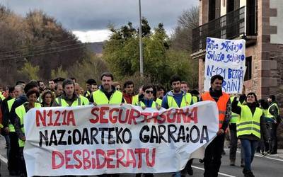 N-121-A errepidea hamaika lekutan moztuko dute apirilaren 16an