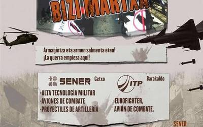 Armagintzaren kontrako bizikleta martxa egingo da larunbatean
