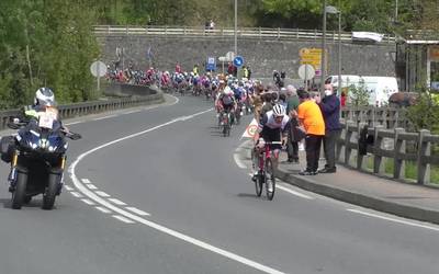 Goierritik igaro da Euskal Herriko Itzulia