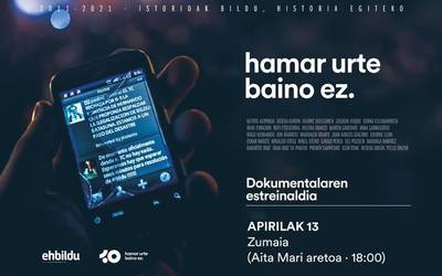 EH  Bildu koalizioaren ibilbidea jasotzen duen dokumentala estreinatuko dute Zumaian