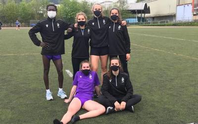 Arrasate Atletiko Taldeko 19 atleta aritu dira asteburuan Mojategin