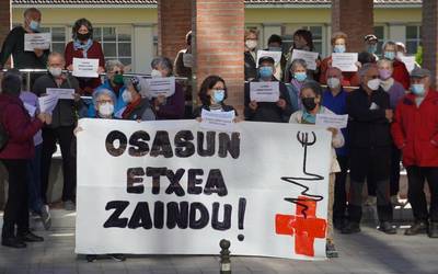 Asteroko elkarretaratzea egin dute gaur ere Lesakako Osasun Etxean