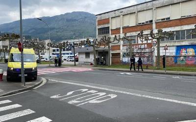 Sute txiki bat izan da Julio Urkixo etorbideko pabilioi batean
