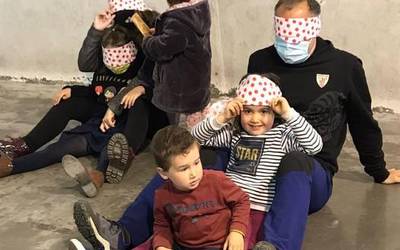 Ipar martxa eta aniztasun jolasak egin dituzte euskara sustatzeko, Berbalagunen eskutik