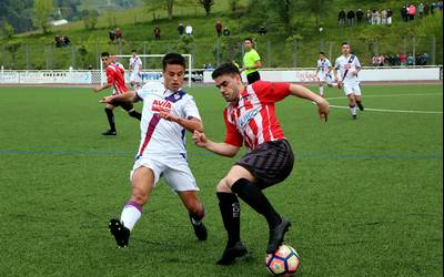 Eibarren aurkako derbia galdu arren, Haundik mailaz igotzeko kanporaketak jokatuko ditu