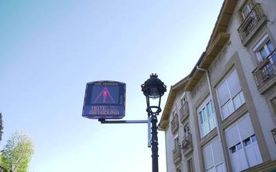 Ibilgailuen abiadura neurtzeko gailua jarri dute
