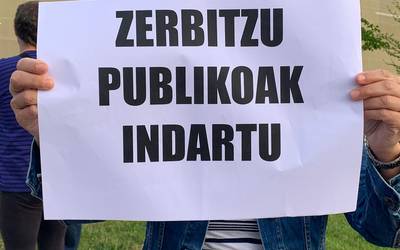 Greba eguna dute gaur administrazio publikoan
