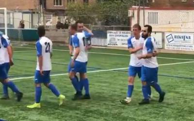 Talde nagusian debutatu zuen Iker Anduezaren golarekin garaipen oso garrantzitsua lortu zuen Lagun Arteak Arronizen