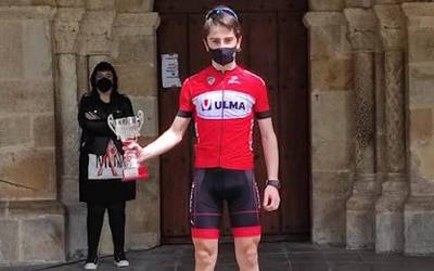 Alex Beristain, hirugarren Euskadiko txirrindulari lasterketan