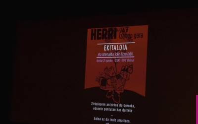 Jokin Gorostidi tolosarraren 15. urteurrenean Tolosaldeako Sortuk omenaldia egin dio