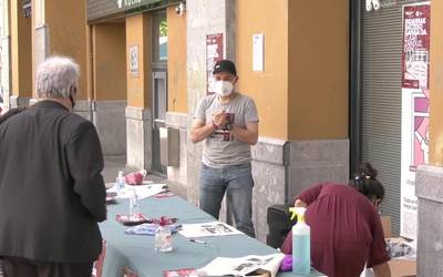 Larunbatero egongo dira Tolosako San Frantzisko  pasealekuan erreferendumerako sinadurak biltzen