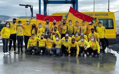 Orio AEko gaztetxoek bi bandera eta brontzezko domina bat irabazi dituzte Espainiako batel txapelketan