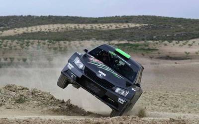 Gorka Eizmendik podiumean izatea lortu du Lorcako rallyan