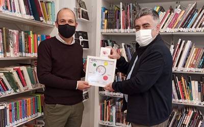 Iurretako Lanbide Heziketako Institutuan garatutako CO2 neurgailua jarriko dute liburutegian