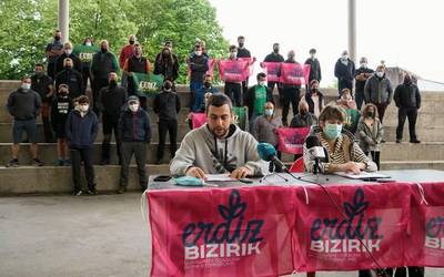 Magnaren hitzaldietan «ez parte hartzeko» eskatu du Erdiz Bizirik plataformak