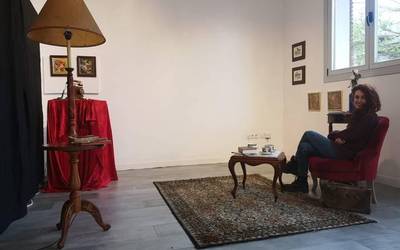 Nefer Olaizolaren "gela", Artgian