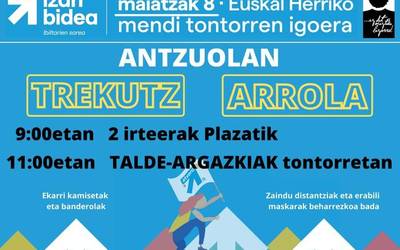 Maiatzaren 8an, Trekutzera eta Arrolara igotzeko deia egin du Izan Bidea dinamikak