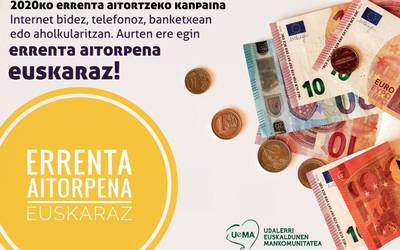 Elgoibarko Izarrak eta Udalak errenta aitorpena euskaraz egitera animatu dituzte elgoibartarrak