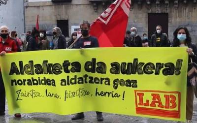 Maiatzaren Leheneko eguerdiko mobilizazioak, irudietan